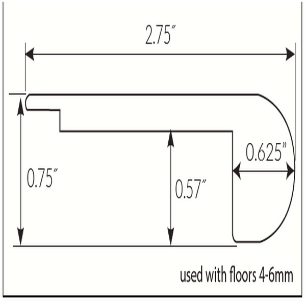 Accessories Stairnose (Kettle Creek)